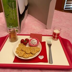 American Girl 18” Doll Play Set - Breakfast in Bed - RETIRED